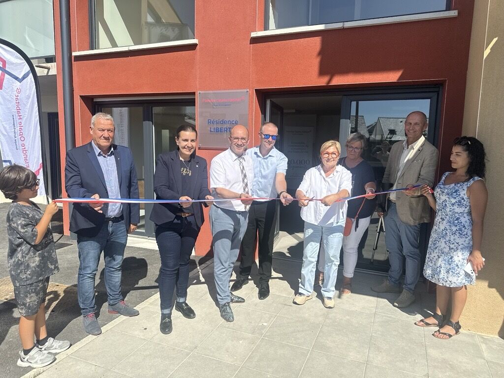 Inauguration résidence Liberté à Calais